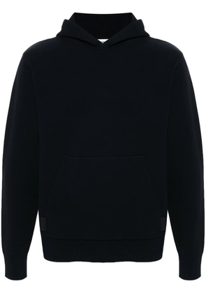 SANDRO logo-tag hooded jumper - Blue