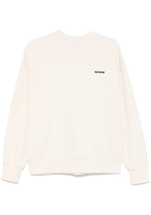 BARROW logo-print sweatshirt - Neutrals