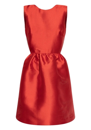 Kate Spade bow-embellished mini dress - Red