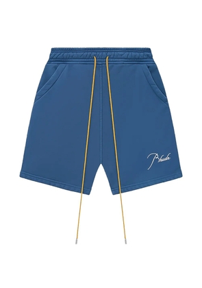 RHUDE drawstring swim shorts - Blue