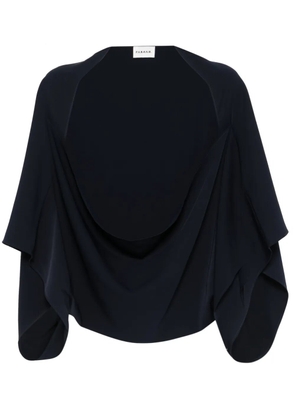 P.A.R.O.S.H. draped jacket - Blue