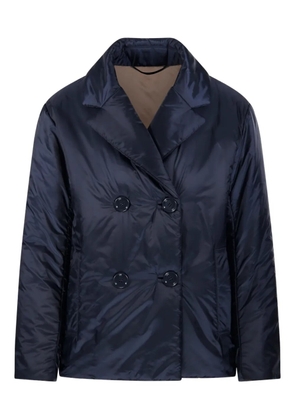 Max Mara double-breasted padded coat - Blue