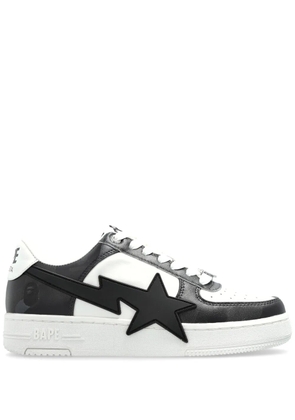 A BATHING APE® Bape star-lightning sneakers - White