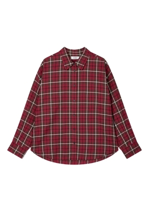 TOMBOY checked shirt - Red
