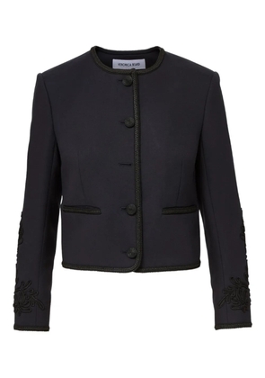 Veronica Beard Button Embellished Jacket - Blue