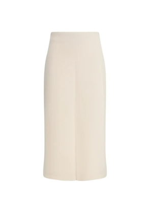 Fabiana Filippi pocket straight midi skirt - Neutrals
