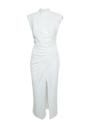 In The Mood For Love pre-owned draping-effect dress - White
