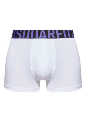 DSQUARED2 logo-band boxer shorts - White