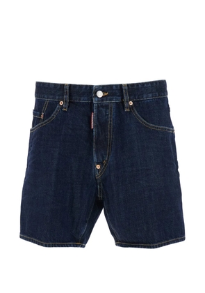 DSQUARED2 Bro buttoned denim shorts - Blue