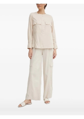 Joop! button-fastening blouse - Neutrals
