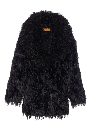 Jakke Tavi faux-fur coat - Black