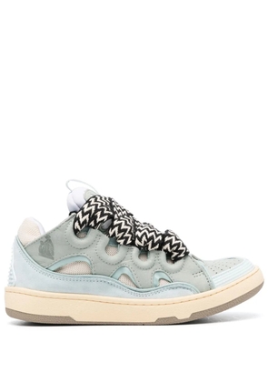 Lanvin Curb lace-up sneakers - Blue