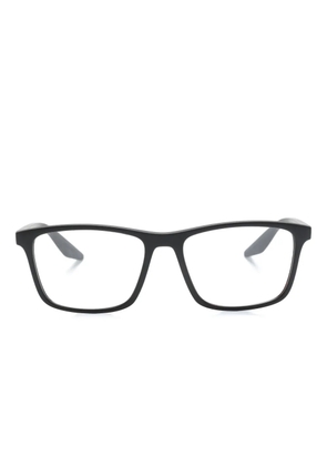 Prada Eyewear Linea Rossa square-frame glasses - Black