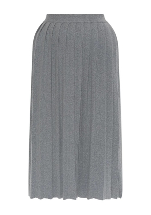 Lisa Yang pleated midi skirt - Grey