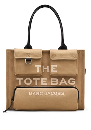 Marc Jacobs The Large Cargo Canvas Tote bag - Brown