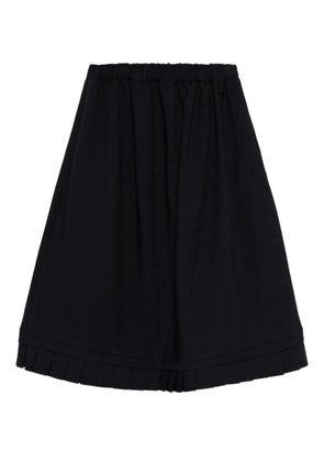 Comme Des Garçons Girl pleated-edge skirt - Blue