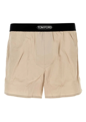 TOM FORD satin boxer - Neutrals