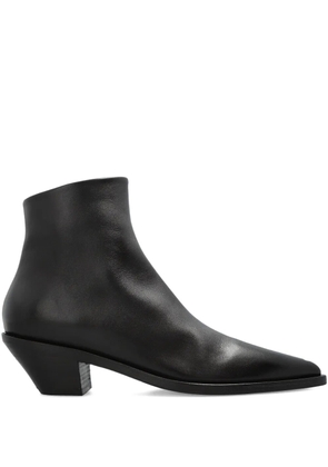Marsèll 50mm pointed-toe heeled ankle boots - Black