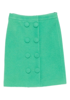 SHUSHU/TONG wool skirt - Green