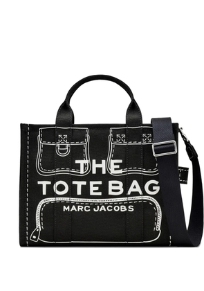 Marc Jacobs The Trompe L'Oeil Medium Tote Bag - Black