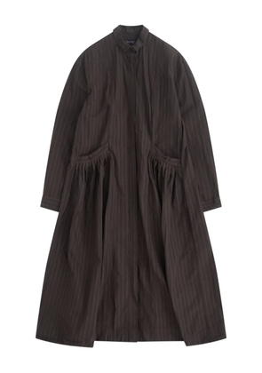 Bergfabel Sally striped-pattern dress - Brown