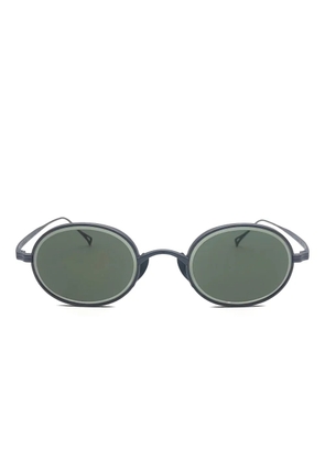 Kame Mannen oval-frame sunglasses - Black