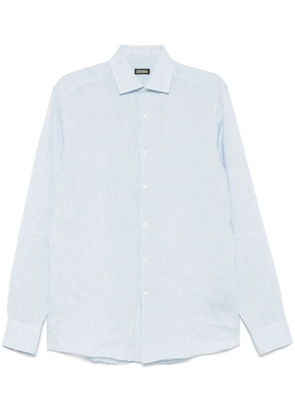 Zegna linen shirt - Blue