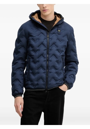 Blauer hooded quilted jacket - Blue