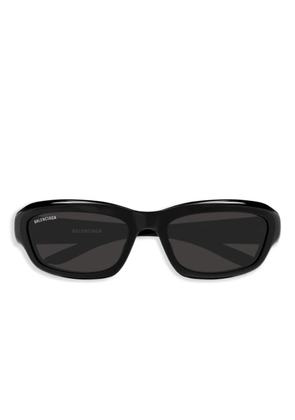 Balenciaga Eyewear chunky-frame sunglasses - Black