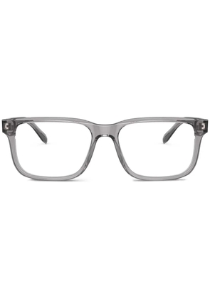 Emporio Armani square-frame glasses - Grey
