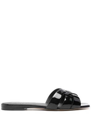 Saint Laurent Tribute flat sandals - Black