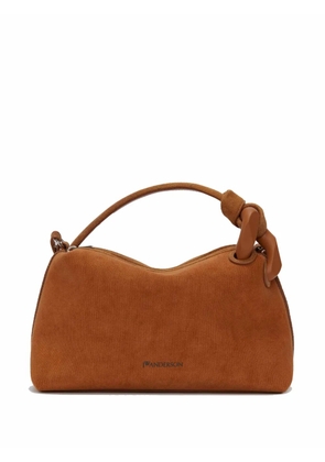 JW Anderson Corner canvas crossbody bag - Brown