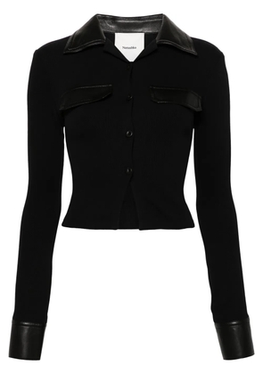 Nanushka Rasima shirt - Black