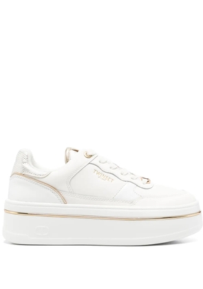 TWINSET logo-plaque sneakers - White