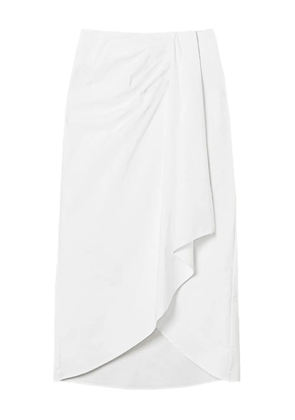 TWINSET poplin skirt - White
