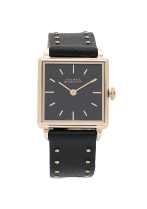 ISABEL MARANT studded square 2.3mm watch - Black