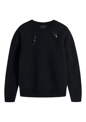 Simone Rocha embellished alpaca sweater - Black