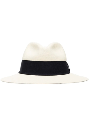Frescobol Carioca Rafael wide Panama hat - Neutrals