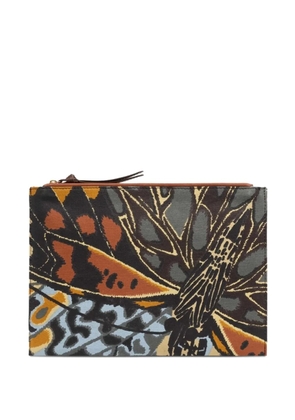 Inoui Editions printed clutch bag - Grey