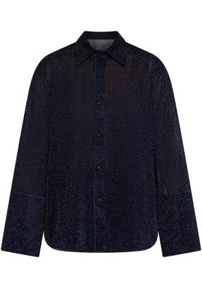Oséree lurex shirt - Blue