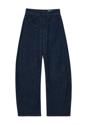 LEMAIRE high-waisted curved jeans - Blue