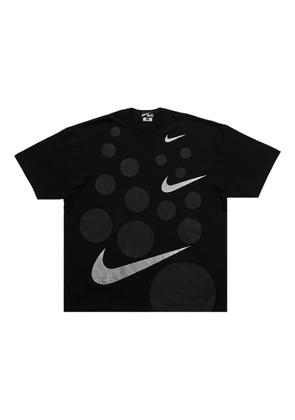 Comme des Garçons Homme swoosh circle-print t-shirt - Black