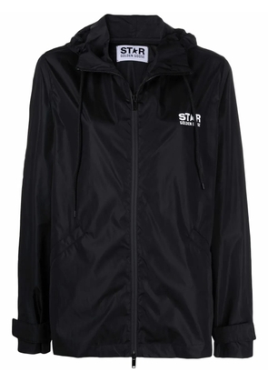 Golden Goose Daris star-print windbreaker jacket - Black