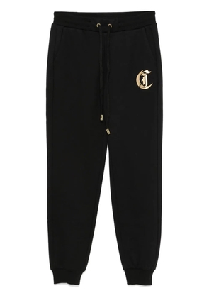 Just Cavalli logo-print sweatpants - Black