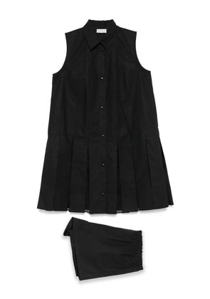 Moncler cotton mini dress - Black