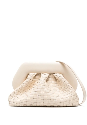 Themoirè Tia clutch bag - Neutrals