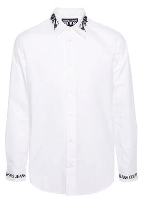Versace Jeans Couture Watercolour Couture cotton shirt - White