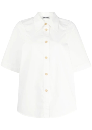 Low Classic pointed-collar cotton shirt - White