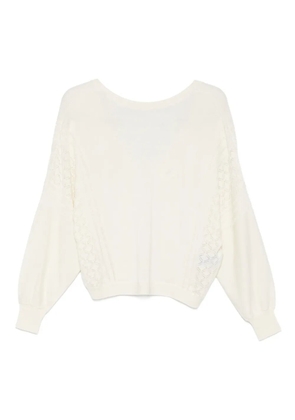 Ba&Sh boat-neck sweater - Neutrals