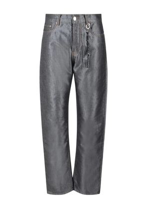 DARKPARK shiny straight jeans - Grey